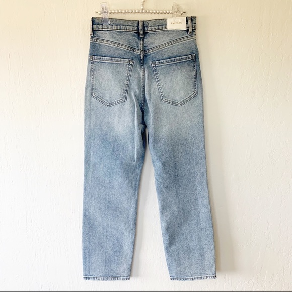Express Straight High Rise Jeans - Picture 2 of 11